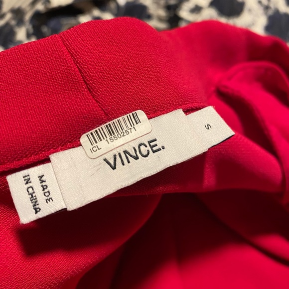 Vince Pink Magenta Short Sleeve Shift Dress Small - Picture 7 of 9